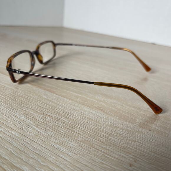 Ray-Ban RB5048 2144 Eyeglasses Tortoise Shell Frames 47-18-135 Made in Italy - Picture 7 of 8